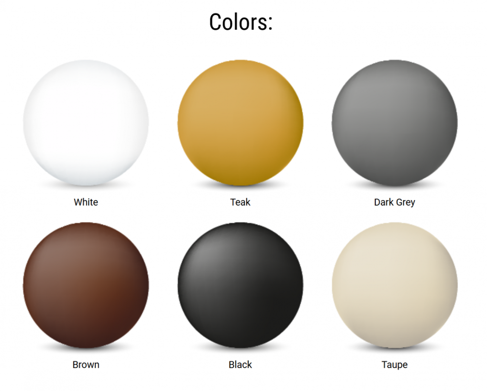 Стол пластиковый Siesta Contract Ares 80, темно-серый