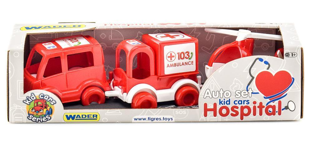Набор авто "Kid Cars" Скорая помощь (Тигрес)