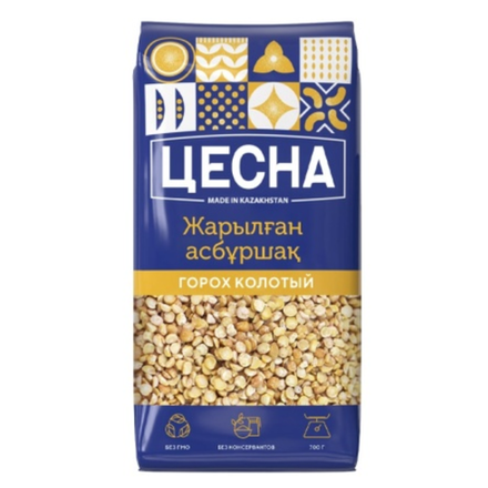 Крупа горох колотый Цесна 700 гр