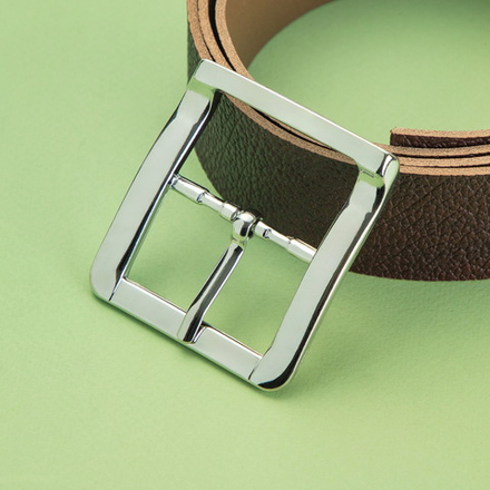 Пряжка ременная (43мм), арт. PPM3241, цв. Никель, замак