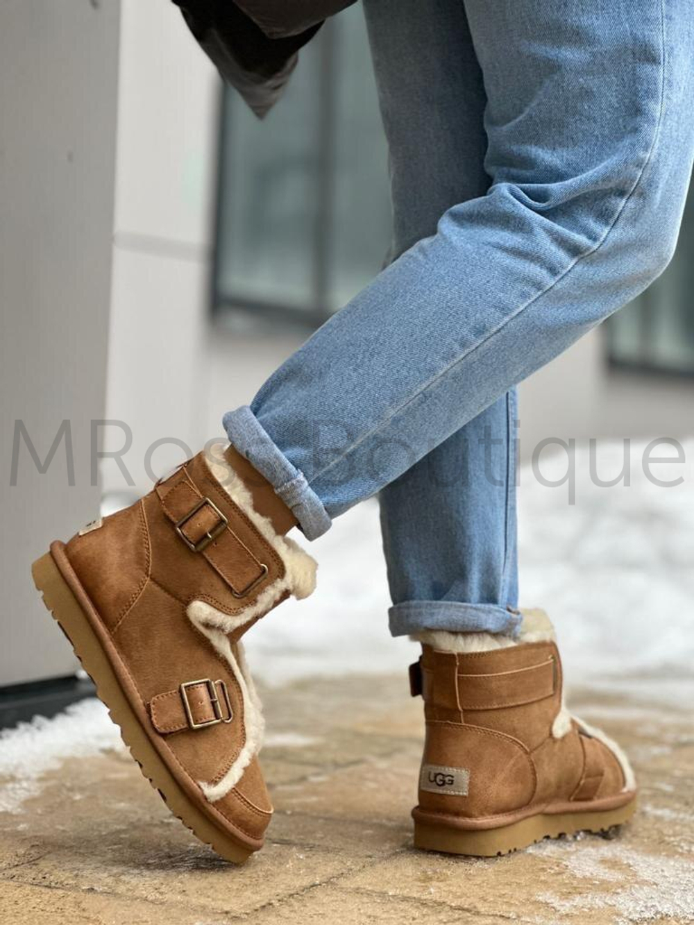 Ugg dune mini buckle boot new arrivals