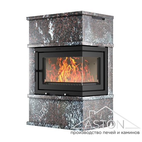 Камин ASTON 700 R «VYBORG» Н-1280 Амфиболит