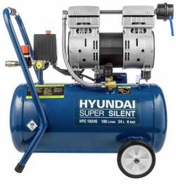 Безмасляный компрессор Hyundai HYC 1824S, 24 л, 1 кВт