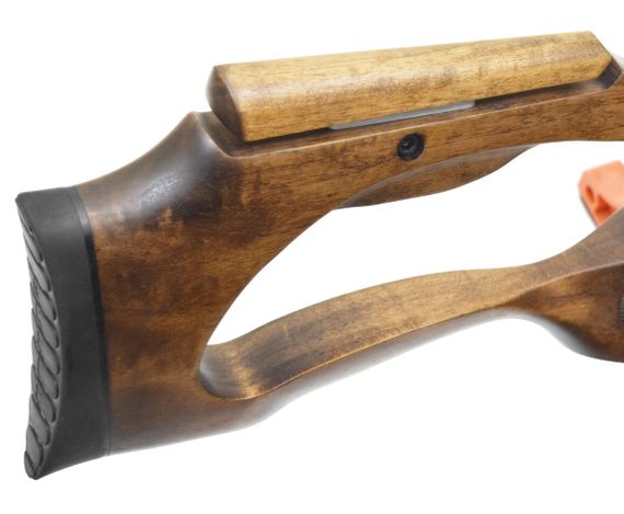 Пневматическая Винтовка Jager SP Карабин колба (PCP, 6.35 мм, дерево, 550 мм) полигонал