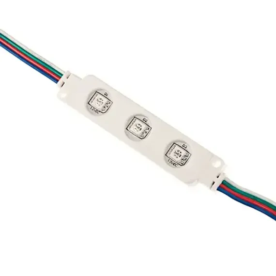 Модуль светодиодный SMD*3 0,75Вт RGB 12V IP65 70*20*3мм 29463
