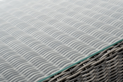 "Боно" лаунж-зона из искусственного ротанга, цвет графит