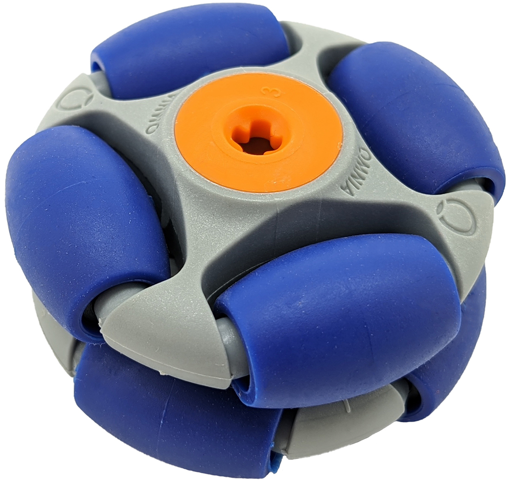 HiTechnic HRC2150 Мультинаправленное колесо Rotacaster 50мм - синий (уп. 2 шт)