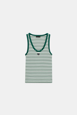 ZARA ТОП В ПОЛОСКУ ZA, ПОЛОСКИ