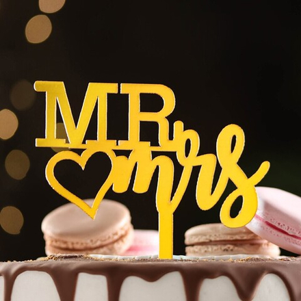 Топпер "Mr&Mrs"
