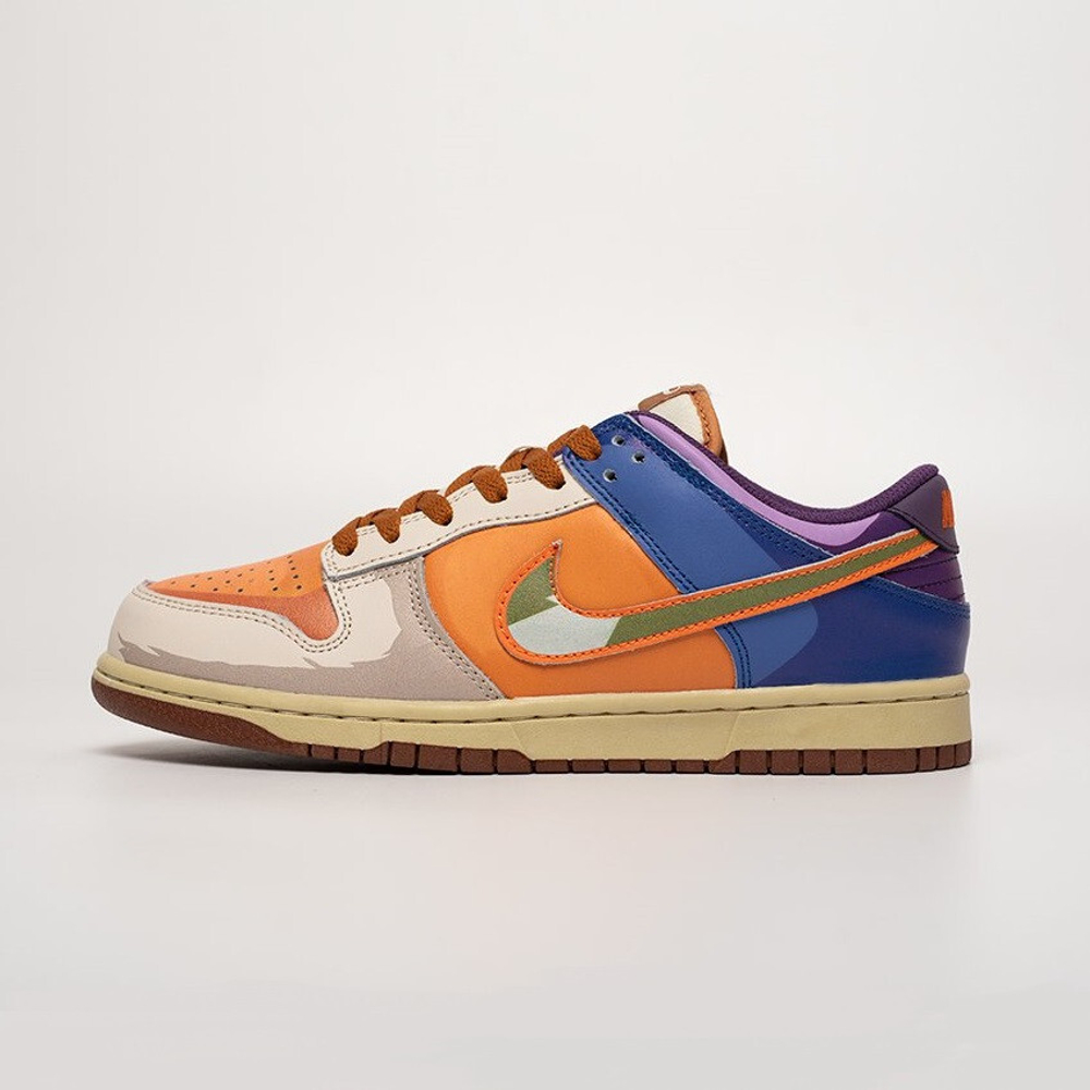 кроссовки Nike Dunk Low Orange / Multi-color