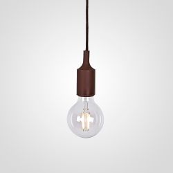 Подвесной Светильник Muuto E27 Brown By Imperiumloft