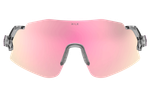Спортивные очки с диоптриями HILX Savage 2.0 Shiny Crystal Grey Pink / Pink Lens