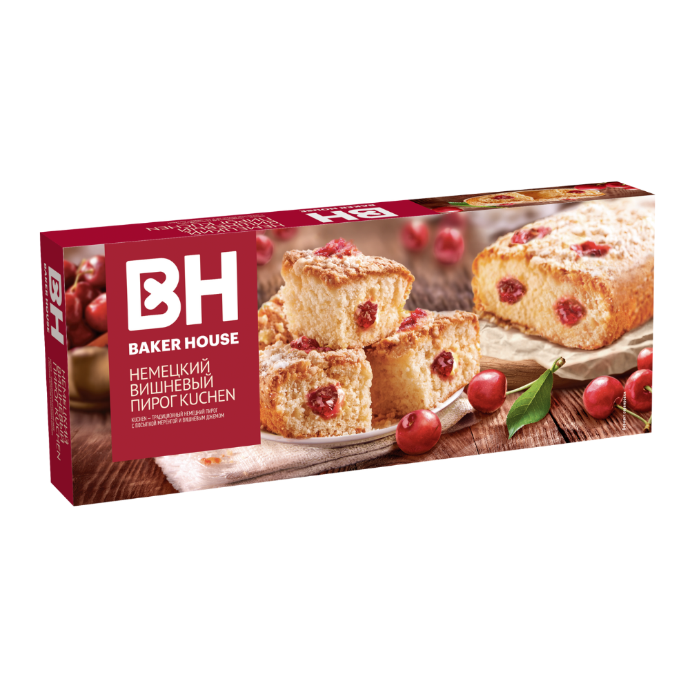 Пирог Немецкий Baker House Вишневый 350 гр