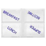 Ezy Dose, ежедневник, 4 раза в день, с всплывающими подсказками, 1 шт.