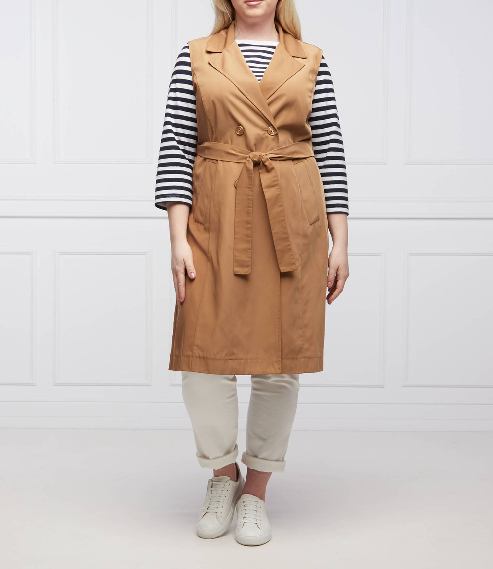 плащ 3в1 tamoa plus size Persona by Marina Rinaldi - светло-коричневый(1071012)