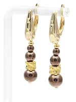 91003657 Серьги Selena Pearls