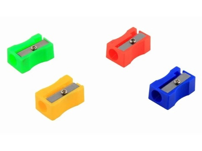 Точилка 1 отверстие "Profit" цвет ассорти