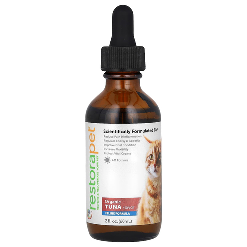 RestoraPet, Feline Formula, органический тунец, 60 мл (2 жидк. унции)