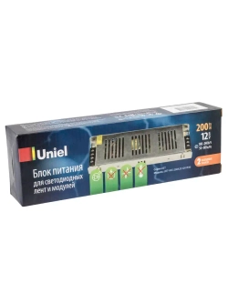 Блок питания для светодиодной ленты 200W 12V IP20