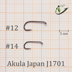 Крючок Akula Japan J1701 100 шт