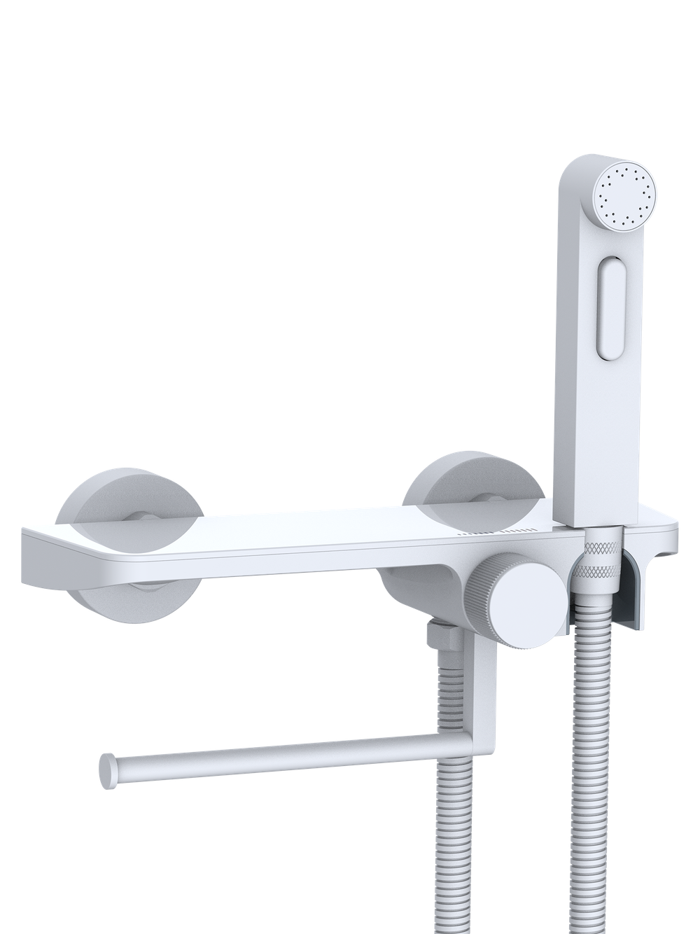 Гигиенический душ WeltWasser  HIGI SH2 WT 10000013681 латунь  Белый матовый