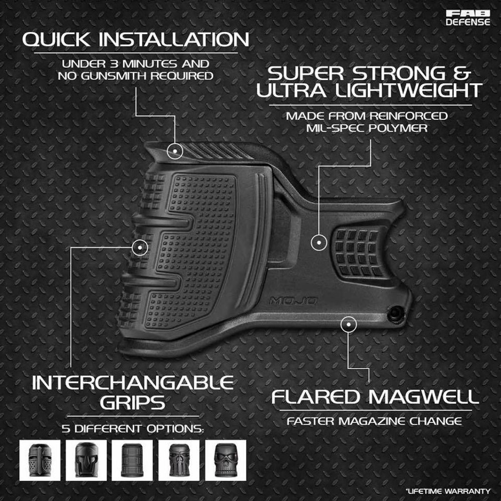 Накладка на рукоятку MOJO Cavalier, FAB Defense