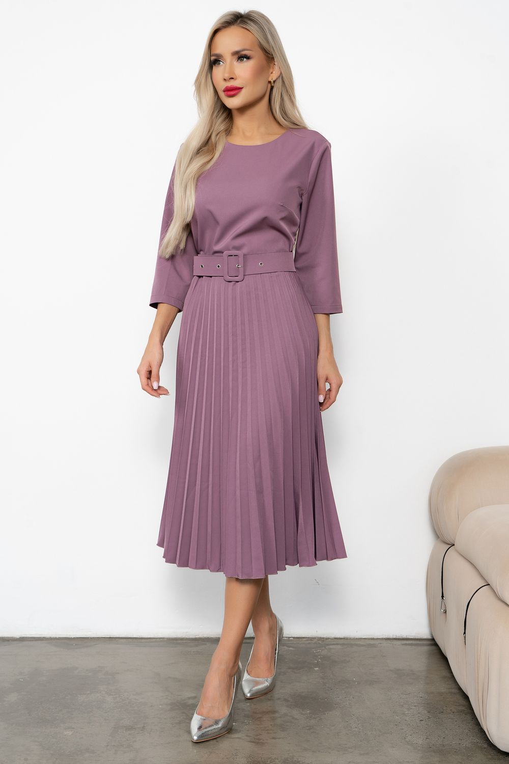 Платья Агния (сливовый)-46р-р Р11-1220/2 Nikol
