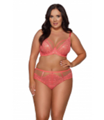 Коралловый бюстгальтер Venus с мягкой чашкой (Размер: 65H) (Цвет: коралловый)