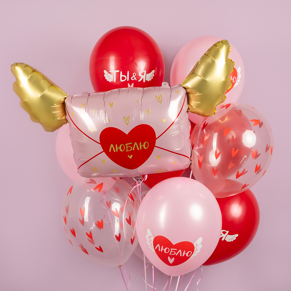 Фольгированный шар-фигура «Валентинка», 89 см