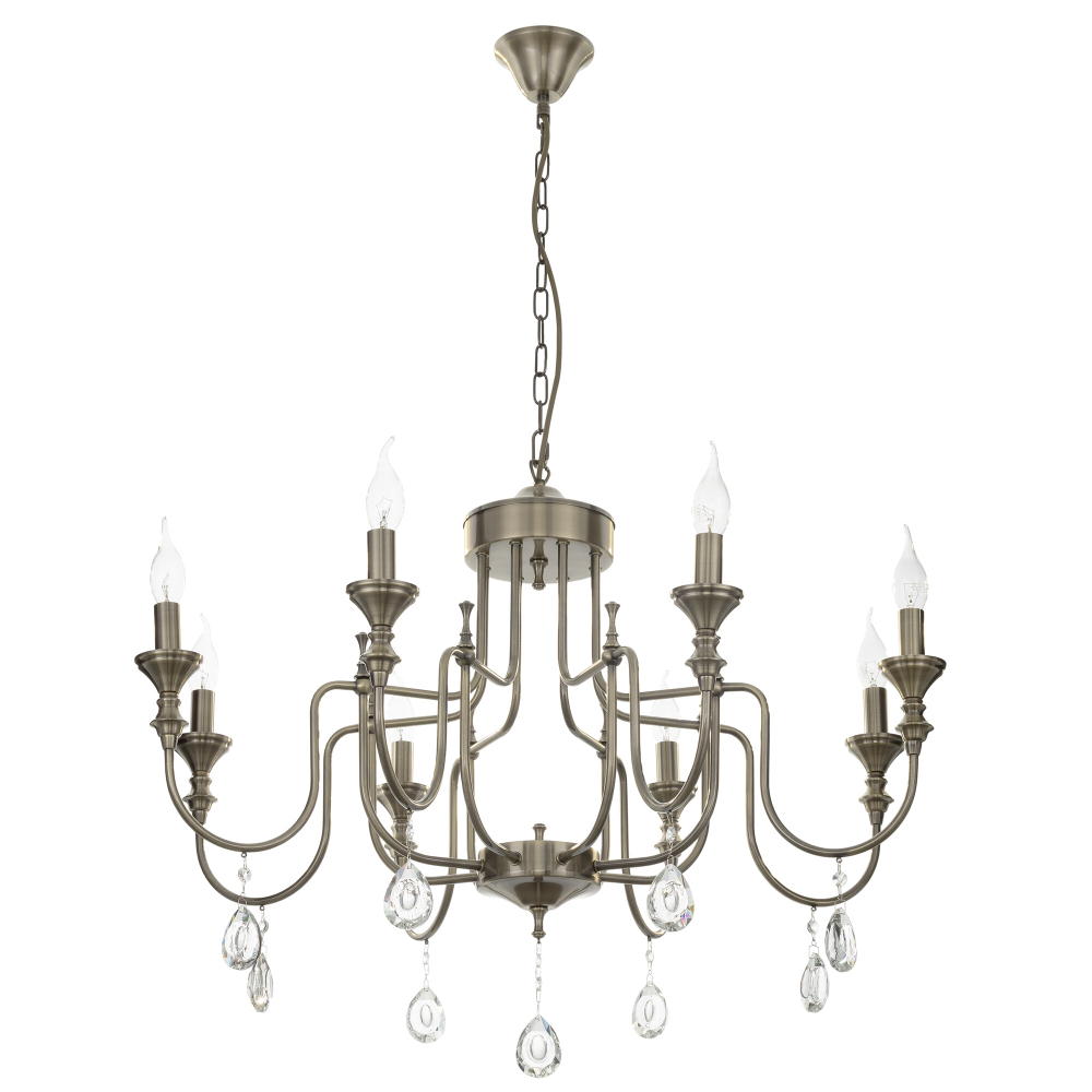 Citilux Рига CL437183 Люстра подвесная Бронза