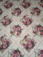 Покрывало гобеленовое Букетик с мальвами 1,5-спальный (150х200)