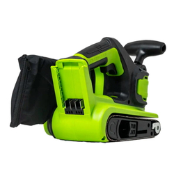 Ленточная шлифовальная машина бесщеточная аккумуляторная Greenworks Арт. 3100607, 24V