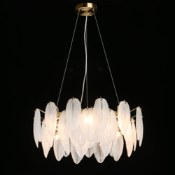Люстра MW-Light Патриция гостиная и спальня с высокими потолками