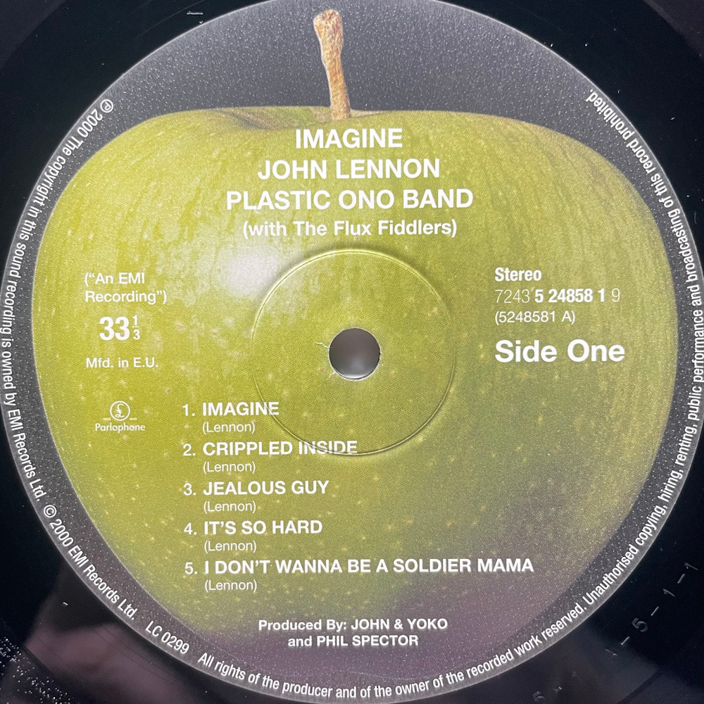 John Lennon ‎– Imagine (Европа 2000г.)