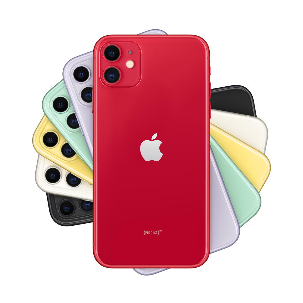 Смартфон Apple iPhone 11 64GB, Red (Красный)