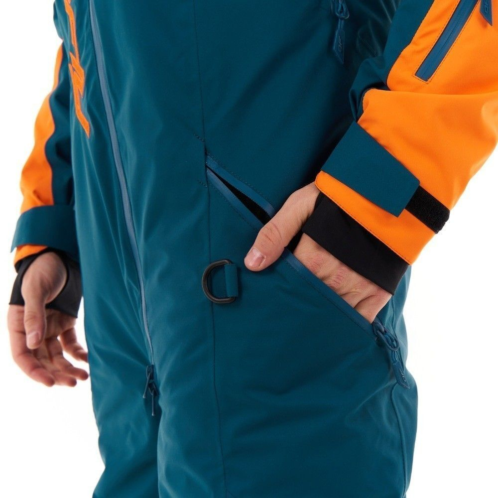 Комбинезон Dragonfly Gravity Premium MAN Dark Ocean-Orange 2023