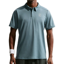 Теннисное поло Nike Court Advantage Dri-Fit Tennis - mineral slate/white