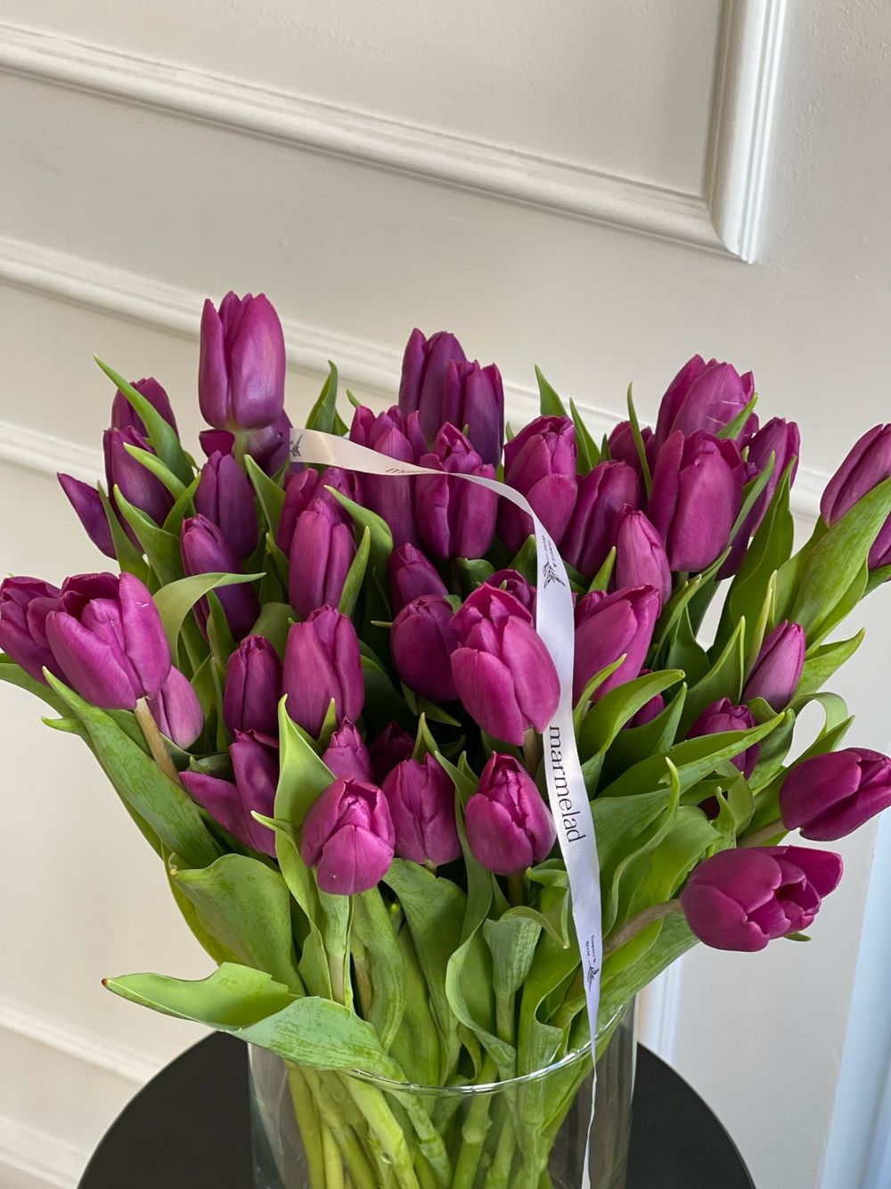 Тюльпаны классика - фиолетовый цвет