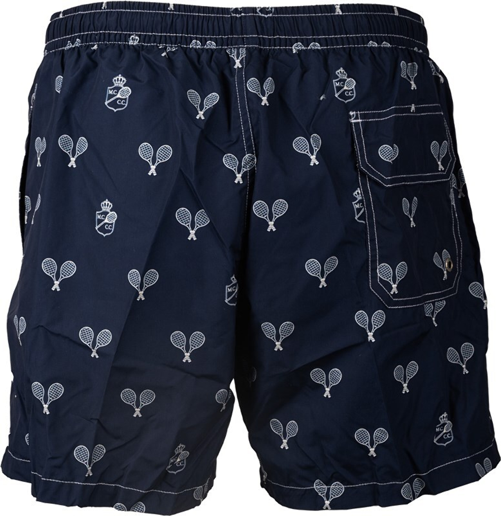 Мужские спортивные боксеры Monte-Carlo Rolex Masters Crossed Rackets Boxer - темно-синий