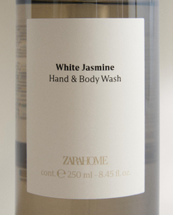 Zara Home Жидкое мыло White Jasmine 250 мл для рук и тела, парфюмированное, аромат цветочный