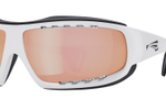 Спортивные очки LiP Typhoon / Gloss White - Black / Zeiss/ PA Polarized / Rose Gold