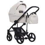 Коляска 2в1 Bebetto MAGNUM LIGHT PRO light pro 07 (белая кожа)