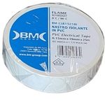 Изолента ПВХ BM Group BM-ESB1925BI 19 мм белая 25 м