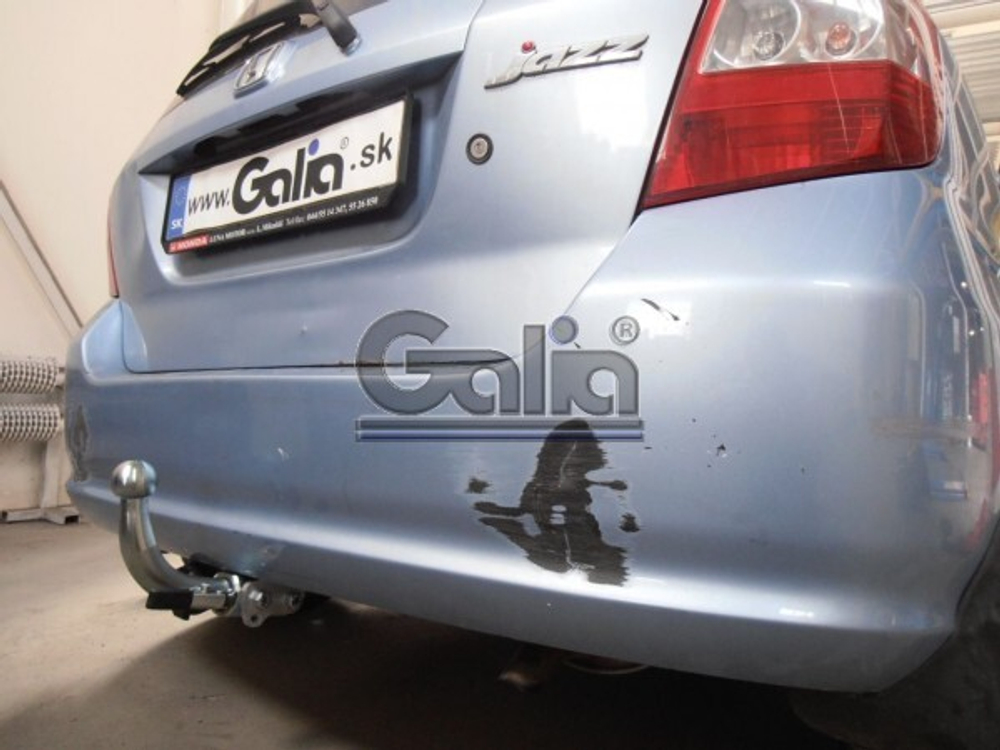 Фаркоп оцинкованный Galia H052A для Honda Jazz 2002-2008(паспорт и сертификат в комплекте)(без электрики)