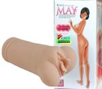 Мастурбатор-вагина KOKOS May, без вибрации, 15 см