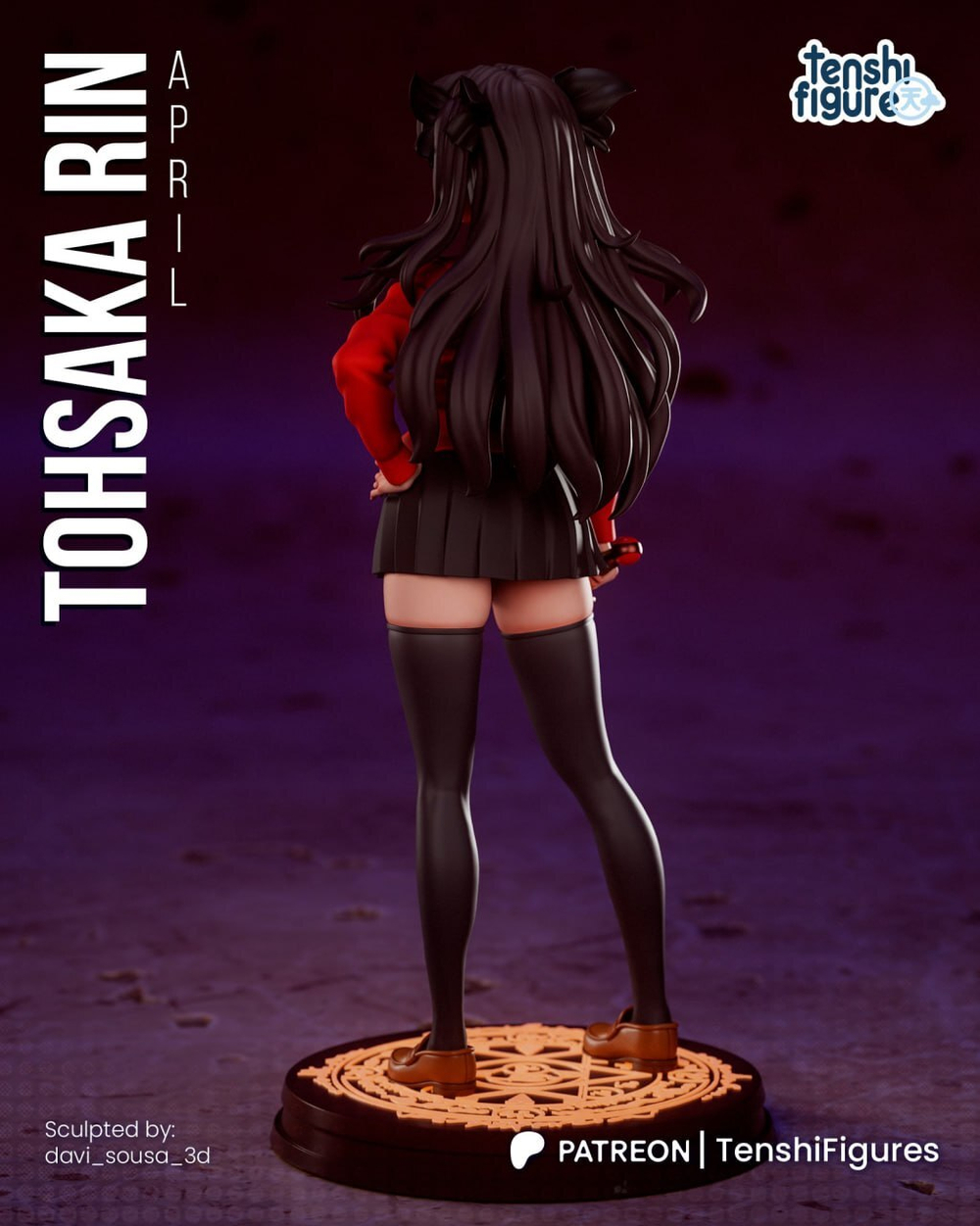 Rin Tohsaka Fate stay night Фигурка
