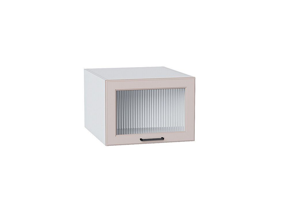 Шкаф верхний горизонтальный остекленный глубокий Барселона