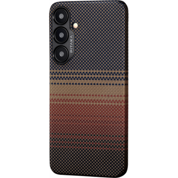 Чехол Pitaka Fusion Weaving MagEZ 4 Samsung Galaxy S24 (6.16 "), Sunset ( коричневый)