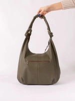 сумка большая через плечо шоппер натуральная замша