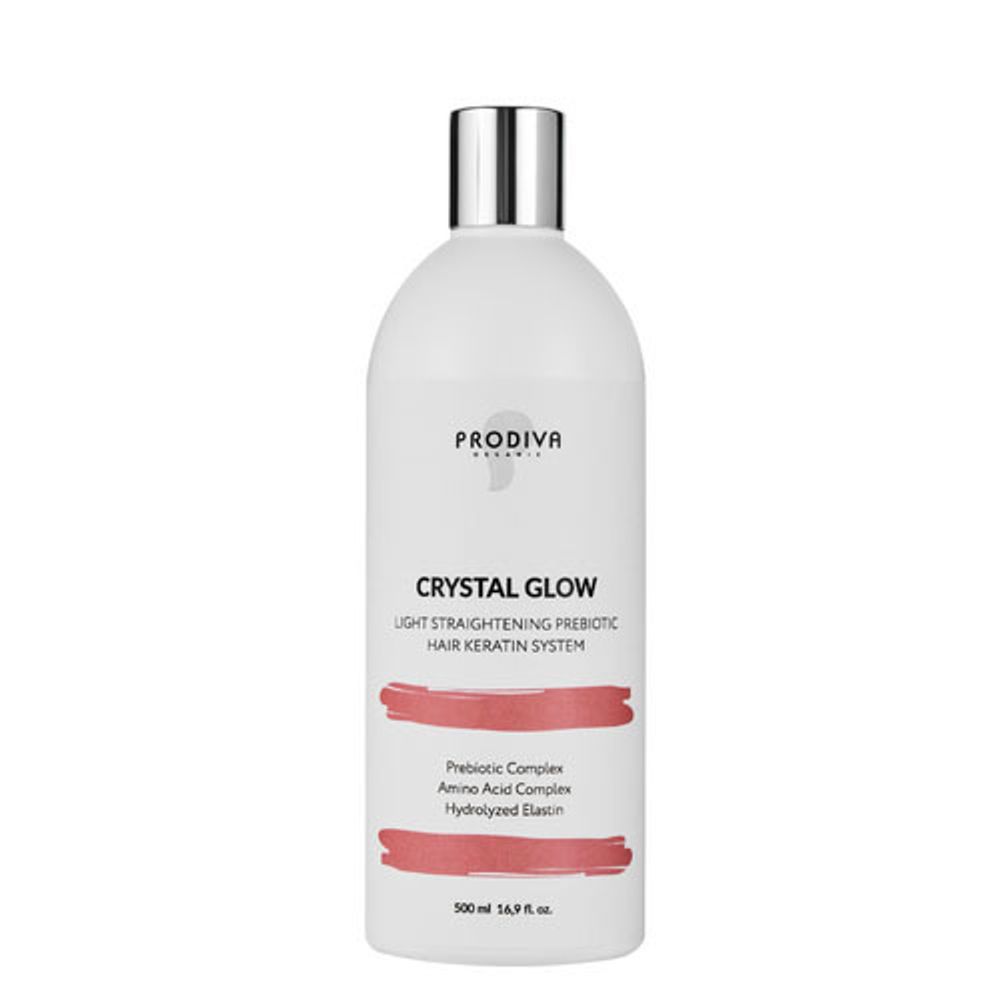 Prodiva Кератин CRYSTAL GLOW Питательный - для тонких и осветленных волос